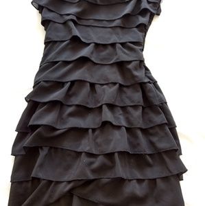 Black Strapless Dress by Guess